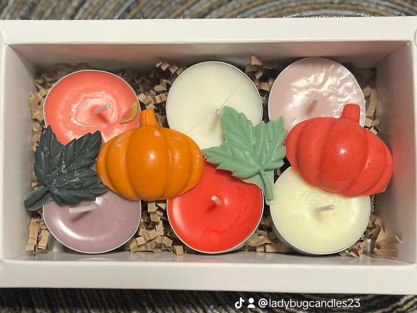 Sample Box of Tea Light Candles - 1 oz
