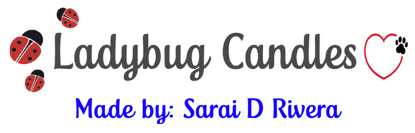 Ladybug Candles